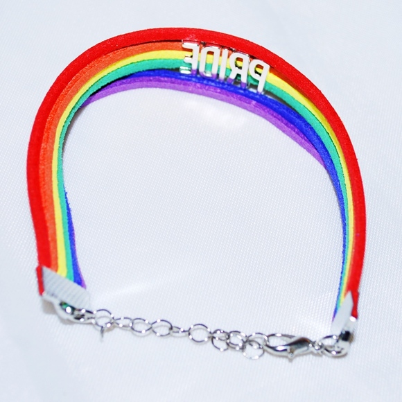 'Rainbow Rope' Pride Bracelet ❤️ - Picture 3 of 3